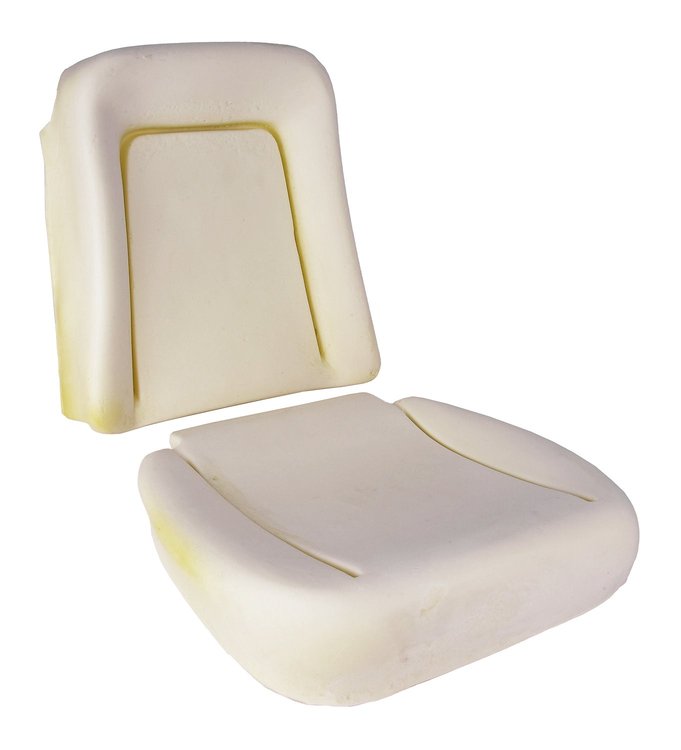 Bucket Seat Foam Fits 1967 Chevrolet Camaro w/Deluxe Interior Bucket Seat & 1969 Chevrolet Camaro w/Standard Interior Bucket Sea