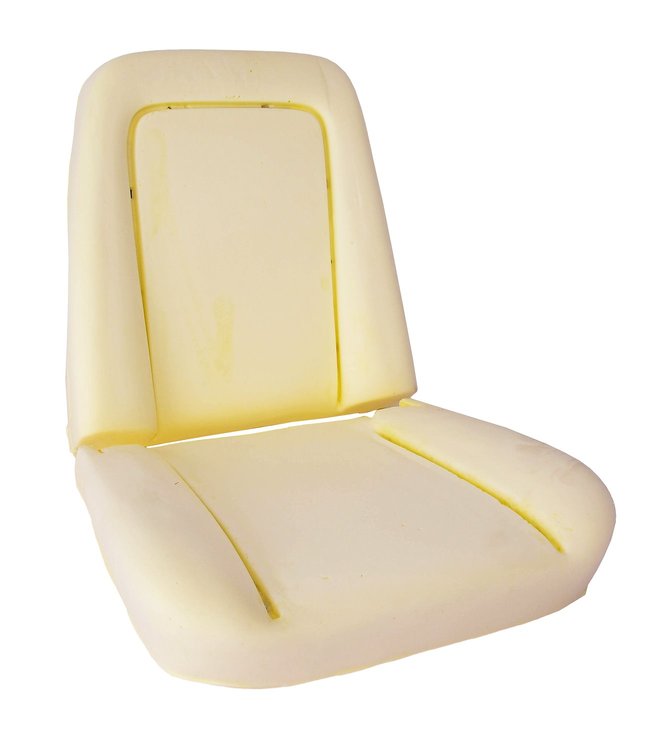 Bucket Seat Foam Fits Select 1971-1974 Chevrolet, GMC Trucks [With Wire]
