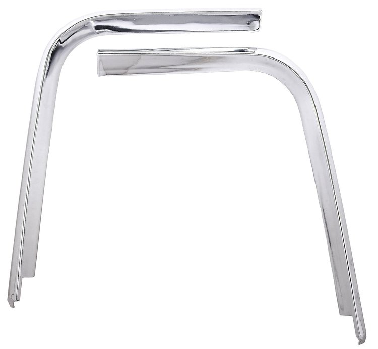 Headlight Eyebrow Moldings for 1966 Chevrolet Chevelle, El Camino