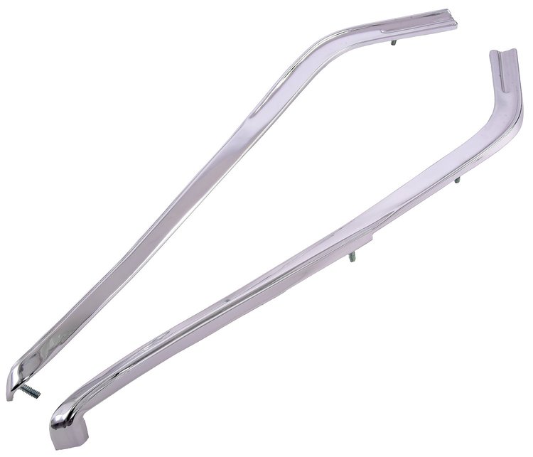 Headlamp Eyebrow Moldings for 1969 Chevrolet Chevelle, El Camino [Non SS Models]