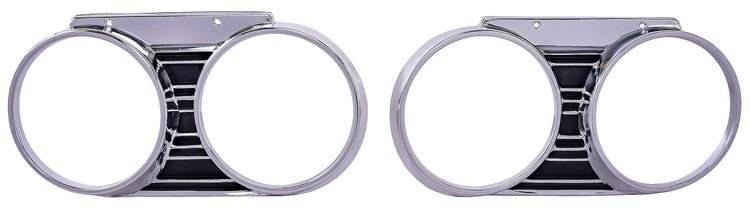 Headlight Bezels for 1967 Chevrolet Chevelle, El Camino