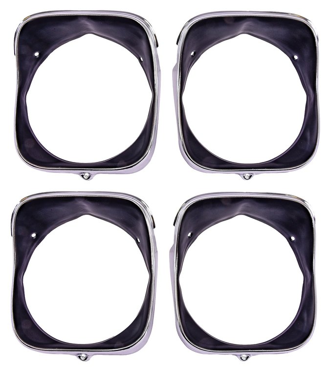 Headlight Bezels for 1969 Chevrolet Chevelle, El Camino