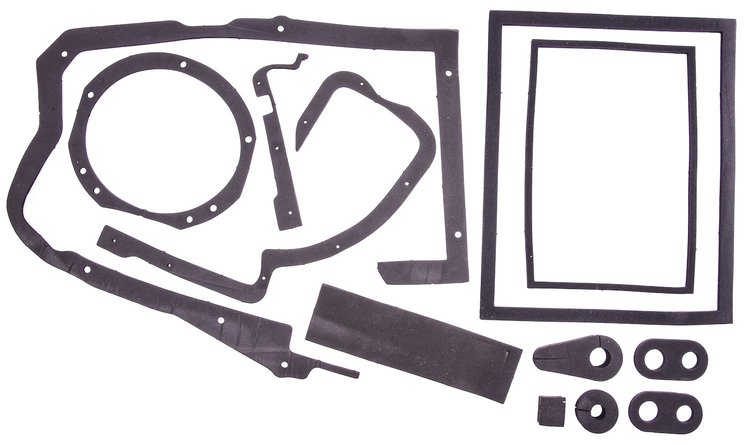 Heater/Air Conditioning Box Seal Kit Fits Select 1968-1972 Chevrolet, Buick, Oldsmobile, Pontiac Models [With A/C]