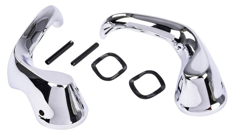 Vent Window Handles Fits Select 1966-1969 Chevrolet, Buick, Oldsmobile, Pontiac Models