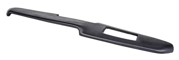 Dash Pad for 1964 Chevrolet Chevelle, Malibu, El Camino [Black, Vinyl-Wrapped]