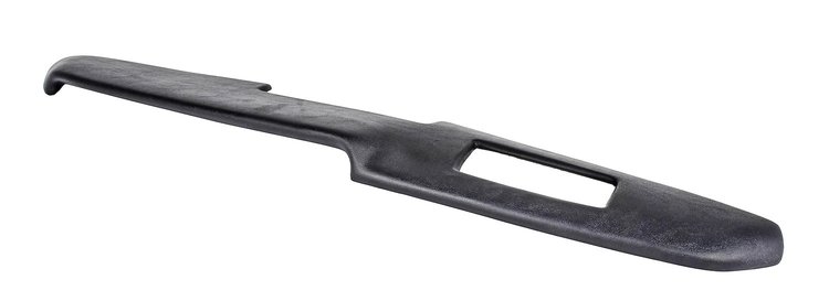 Dash Pad for 1965 Chevrolet Chevelle, Malibu, El Camino [Black, Vinyl-Wrapped]