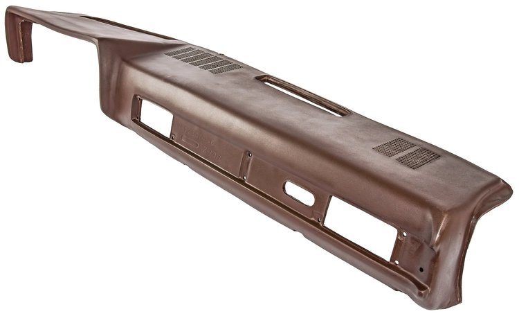 Dash Pad Fits Select 1981-1991 Chevrolet & GMC C/K and R/V Series Truck, Suburban, Blazer, Jimmy [Dark Brown, Urethane]