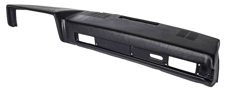 Dash Pad Fits Select 1981-1991 Chevrolet & GMC C/K and R/V Series Truck, Suburban, OEM-Style [Black, Vinyl-Wrapped]