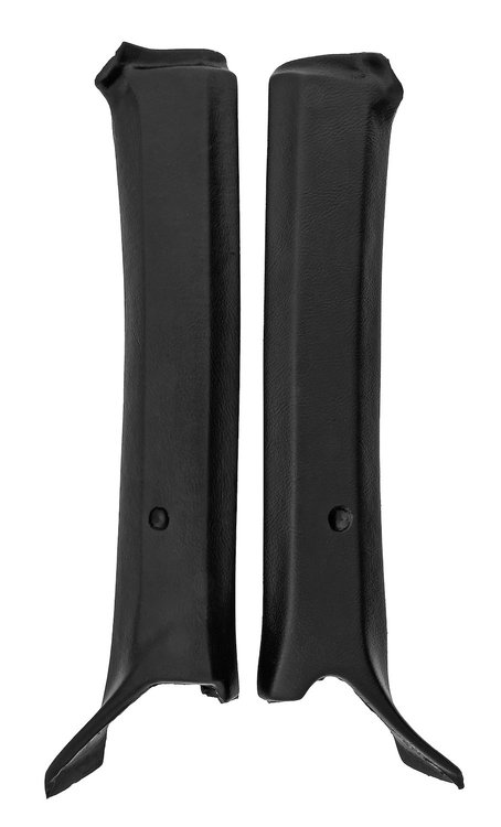 Pillar Pads for 1969 Chevrolet Camaro Convertible [Black Urethane]