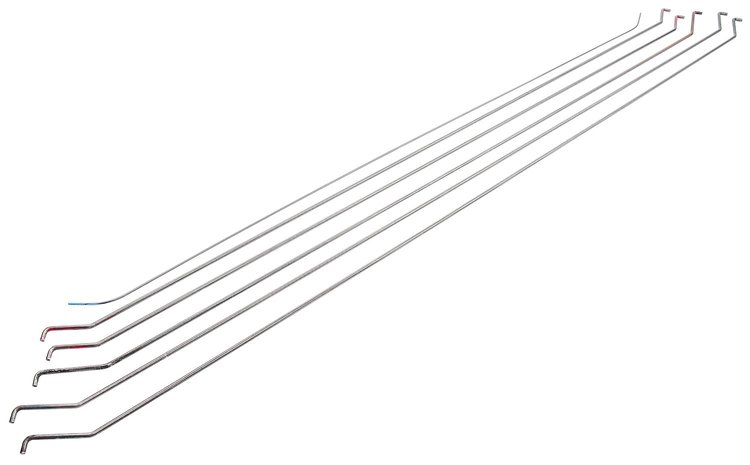 Headliner Bows Fits Select 1968 GM A-Body 2-Door Coupes [6 Bows]