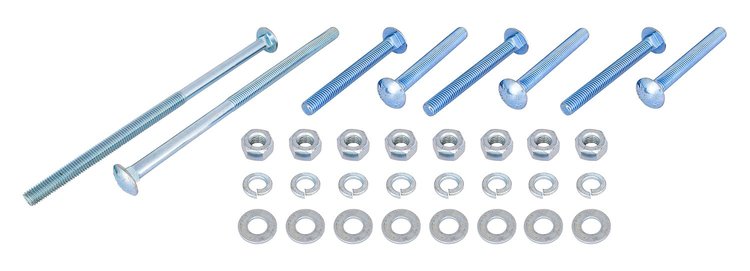 Truck Bed to Frame Fastener Kit for 1973-1987 Chevrolet, GMC C/K Series Pickups [Zinc-Plated]