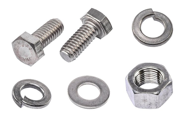 Radiator Support Fastener Kit for 1947-1953 Chevrolet, GMC Truck [Natural Stainless Steel]