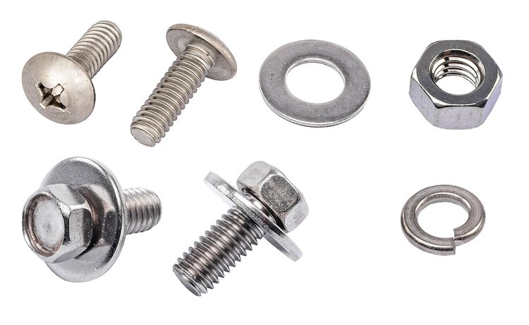Rear Fender Fastener Kit for 1973-1987 Chevrolet, GMC C/K Series Pickups [Truss Head Bolts, Natural Stainless Steel]