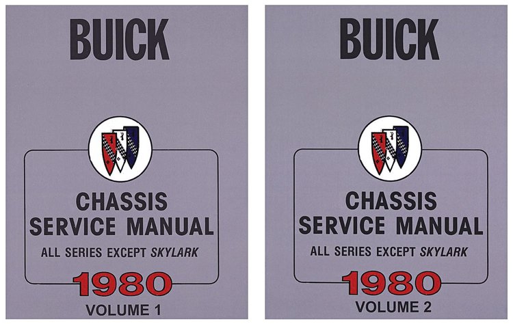 Chassis Service Manual for 1980 Buick Century, Electra, Estate Wagon, Lesabre, Regal