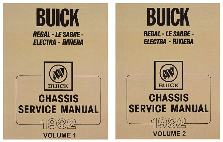 Chassis Service Manual for 1982 Buick Electra, Lesabre, Regal, Riviera