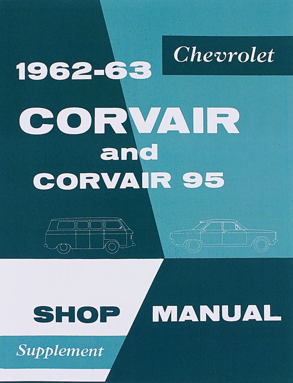 Shop Manual for 1962-1963 Chevrolet Corvair [Supplement]