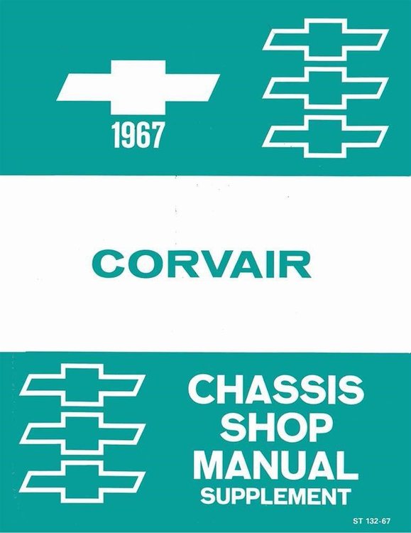 Shop Manual for 1967 Chevrolet Corvair [Supplement]