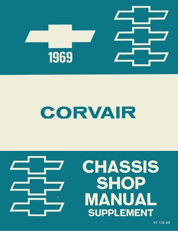 Shop Manual for 1969 Chevrolet Corvair [Supplement]