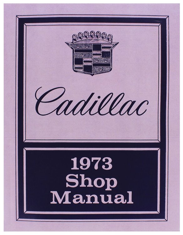 Chassis Service Manual for 1973 Cadillac DeVille, Eldorado, Fleetwood