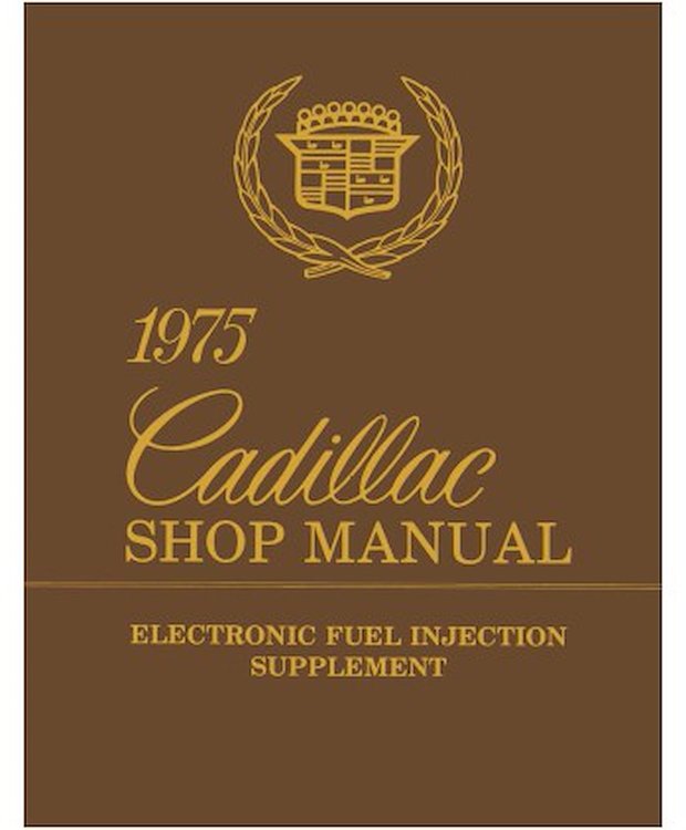 Electronic Fuel Injection Manual for 1975 Cadillac DeVille, Eldorado, Fleetwood