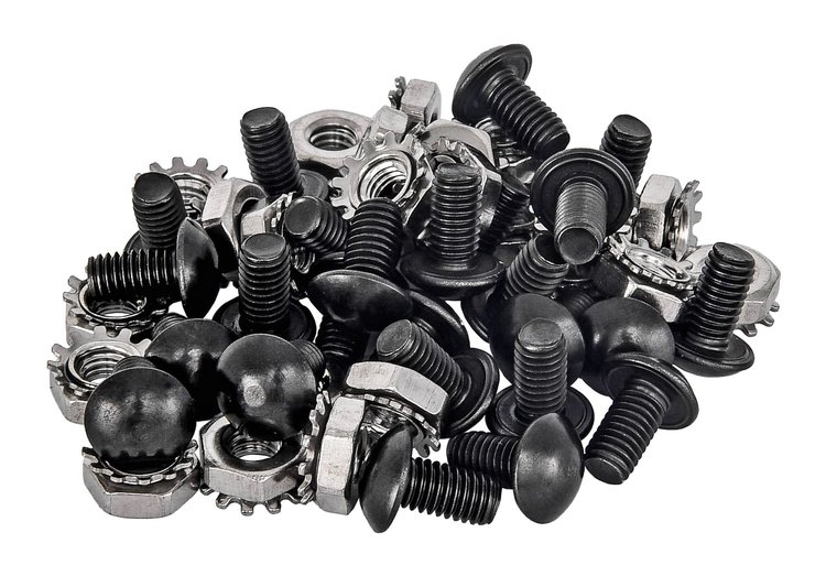 Grille Hardware Kit for Select 1959-1968 Chevrolet Models [Black]