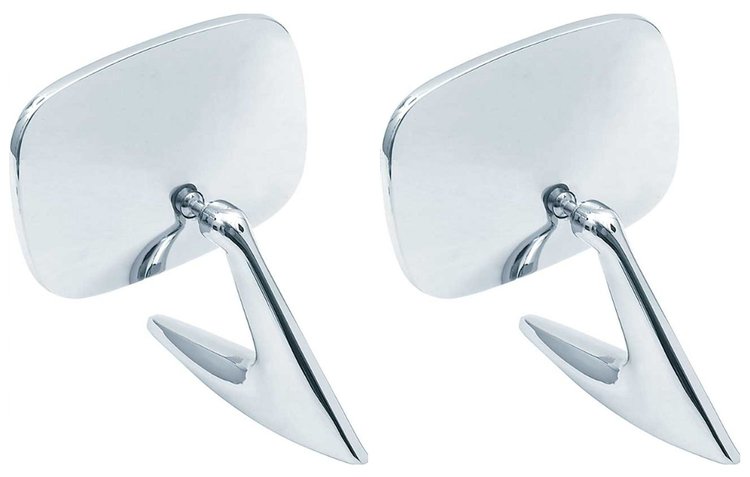 Side View Mirror Kit for 1970-1981 Chevy Camaro, Pontiac Firebird [Left/Driver & Right/Passenger Side]