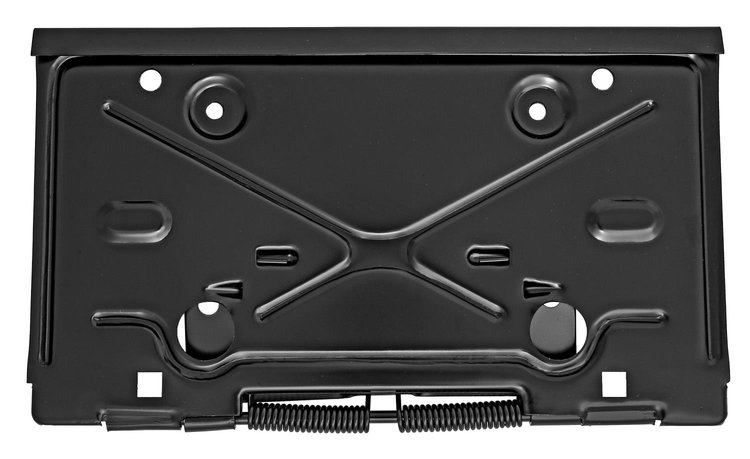 Rear License Plate Bracket/Gas Fill Door Fits Select 1968-1979 Buick, Chevrolet, Oldsmobile & Pontiac Models