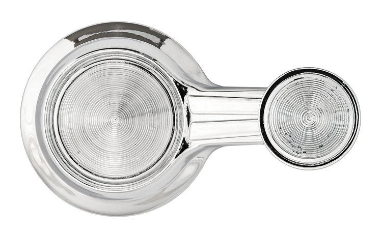Vent Window Handle for 1965-1966 Chevy Caprice, Corvette, Impala [Chrome Knob]