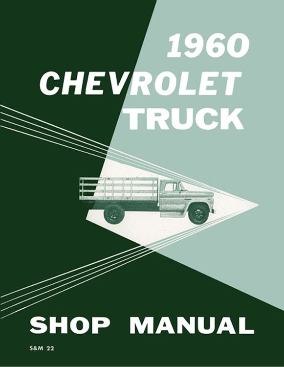 Shop Manual for 1960 Chevrolet Trucks