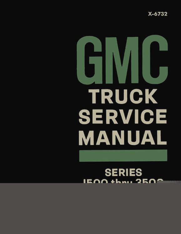 Shop Manual for 1967 GMC Trucks