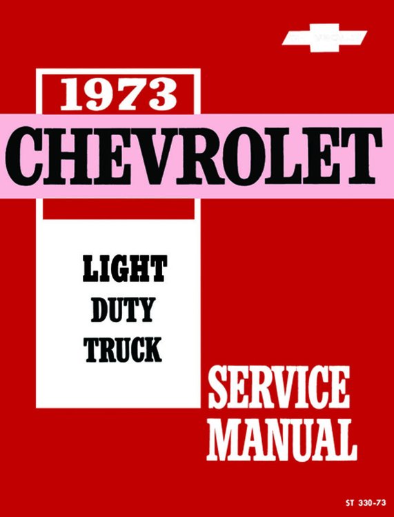 Shop Manual for 1973 Chevrolet Trucks