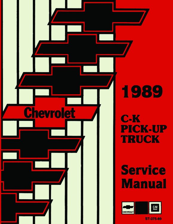 Shop Manual for 1989 Chevrolet Trucks