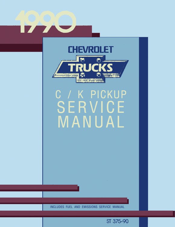 Shop Manual for 1990 Chevrolet Trucks