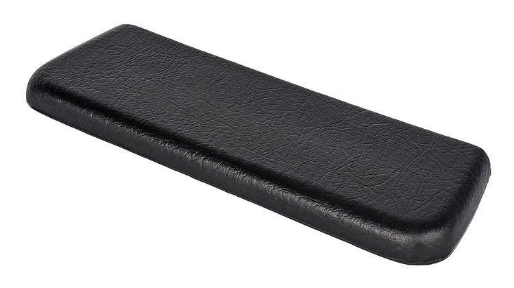 Armrest Pad Fits Select 1960-1964 GM Models, Rear [Left/Driver or Right/Passenger Side, OE-Style Seville Grain, Black]