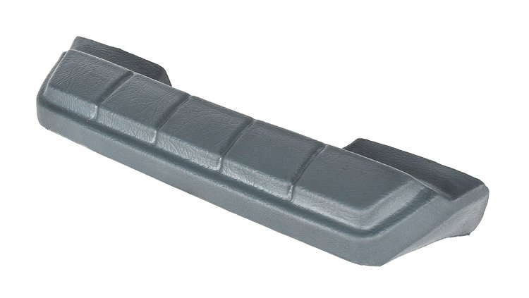 Armrest Pad Fits Select 1964-1966 GM Trucks [Left/Driver or Right/Passenger Side, Medium Gray]