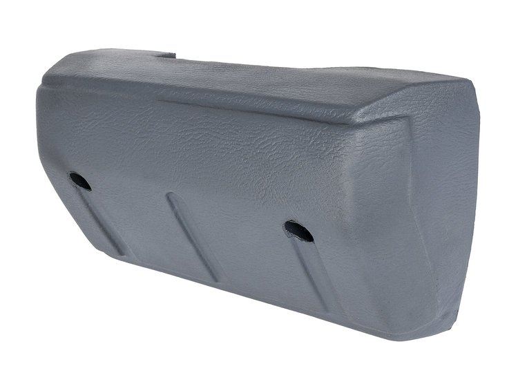 Armrest Pad Fits Select 1967-1971 GM Trucks [Left/Driver or Right/Passenger Side, Medium Gray]