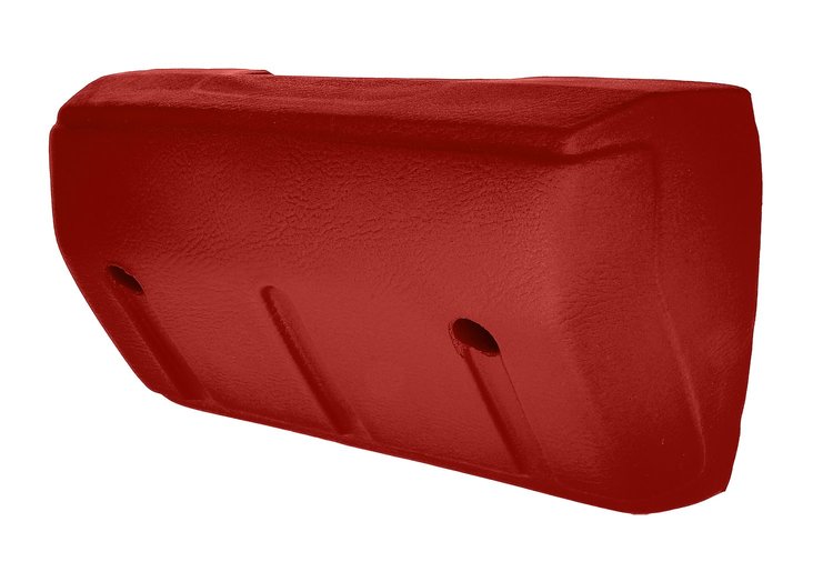 Armrest Pad Fits Select 1967-1971 GM Trucks [Left/Driver or Right/Passenger Side, Dark Red]