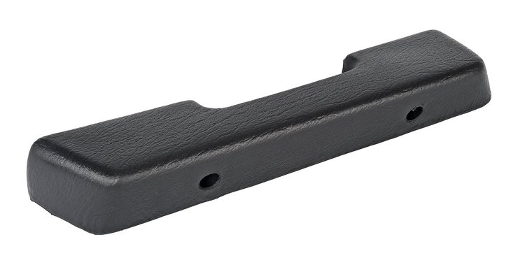 Armrest Pad Fits Select 1972 GM Trucks [Left/Driver Side, Black]