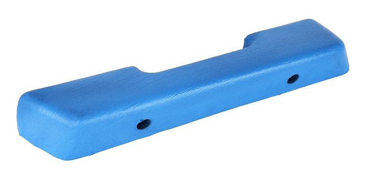 Armrest Pad Fits Select 1972 GM Trucks [Left/Driver Side, Bright Blue]