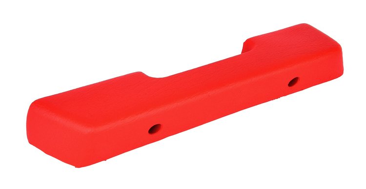 Armrest Pad Fits Select 1972 GM Trucks [Left/Driver Side, Red]
