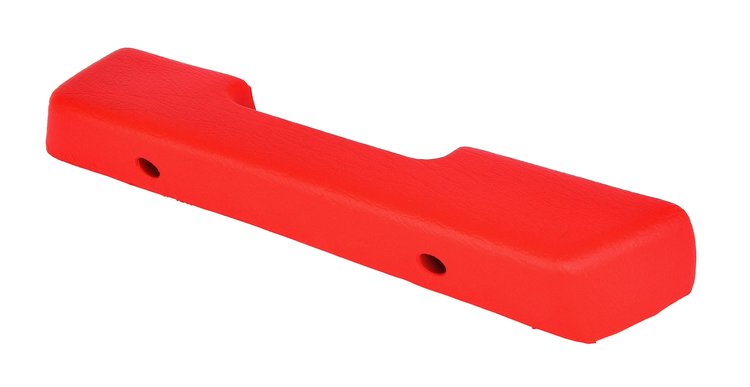 Armrest Pad Fits Select 1972 GM Trucks [Right/Passenger Side, Red]