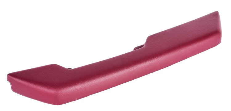 Armrest Pad Fits Select 1981-1991 GM Trucks [Left/Driver Side, Carmine Red]