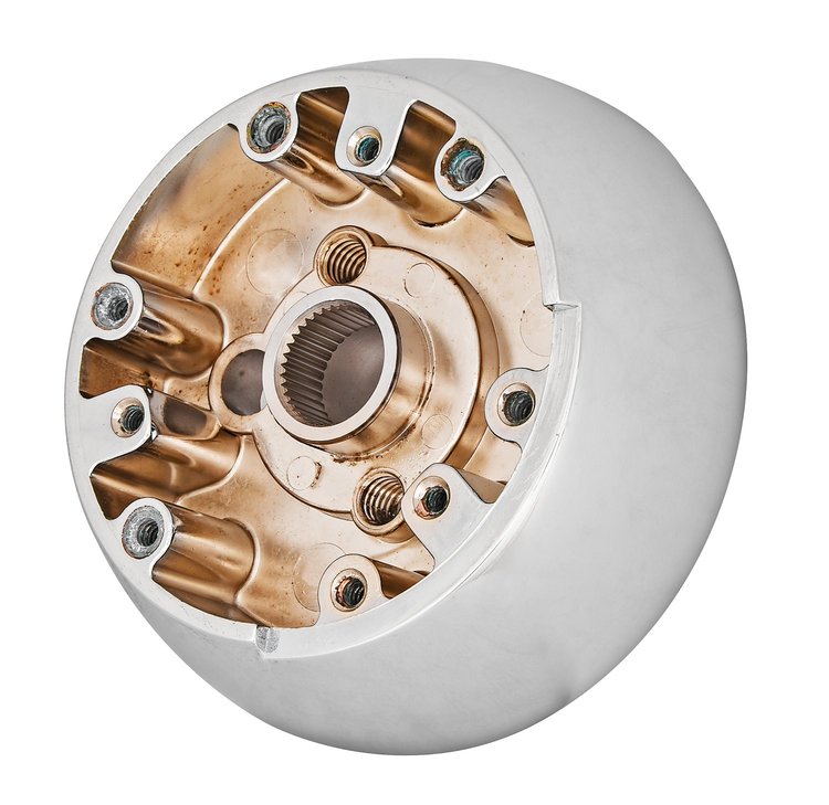 Chrome Steering Wheel Hub for 1969-1972 Buick Riviera/Skylark, 1969-1972 Chevy Chevelle/El Camino, 1970-1972 Chevy Monte Carlo