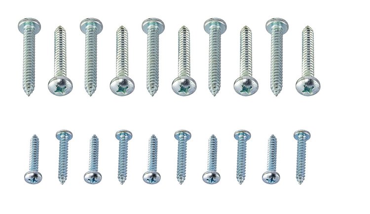 Armrest Base Screw Set for Select 1960-1972 Buick, Chevrolet, Oldsmobile and Pontiac Models