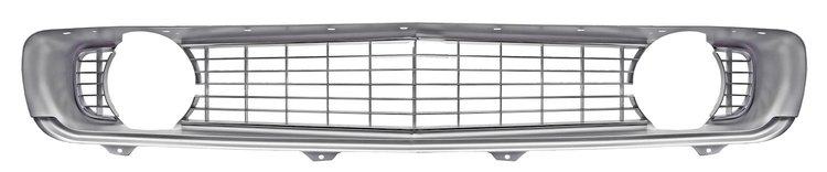 Grille for 1969 Chevy Camaro, Non-RS [Silver]
