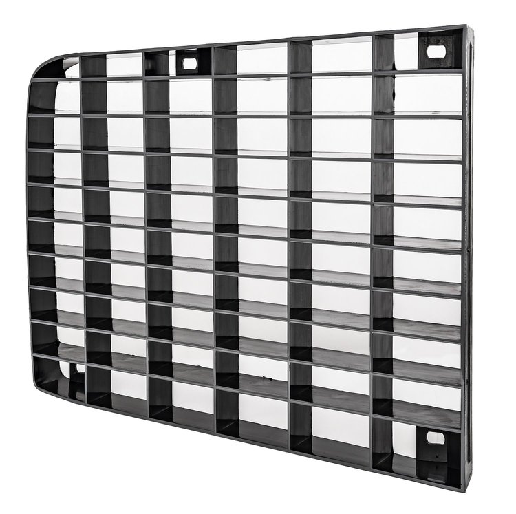 Grille for 1970-1973 Chevy Camaro RS, Left/Driver Side [Silver]