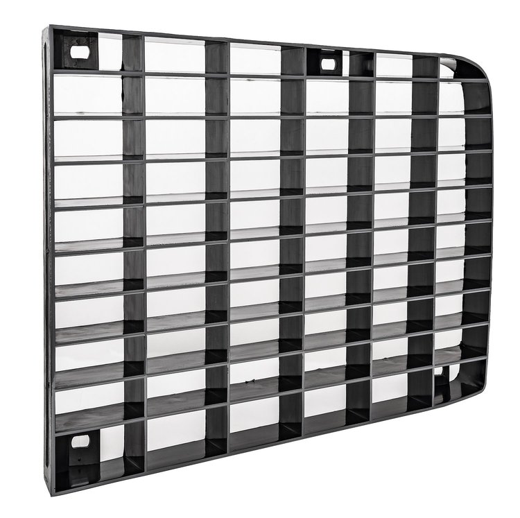 Grille for 1970-1973 Chevy Camaro RS, Right/Passenger Side [Silver]