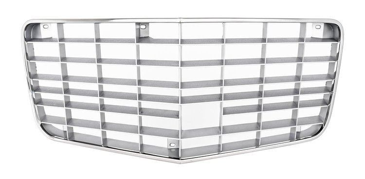 Standard Grille w/Outer Trim Molding for 1973 Chevy Camaro [Non-RS] Silver