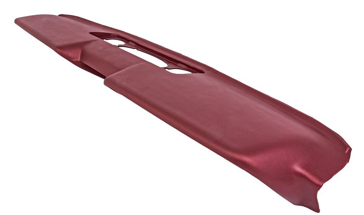 Dash Pad for 1966 Ford Mustang, Reproduction [Vinyl-Wrapped, Dark Red]