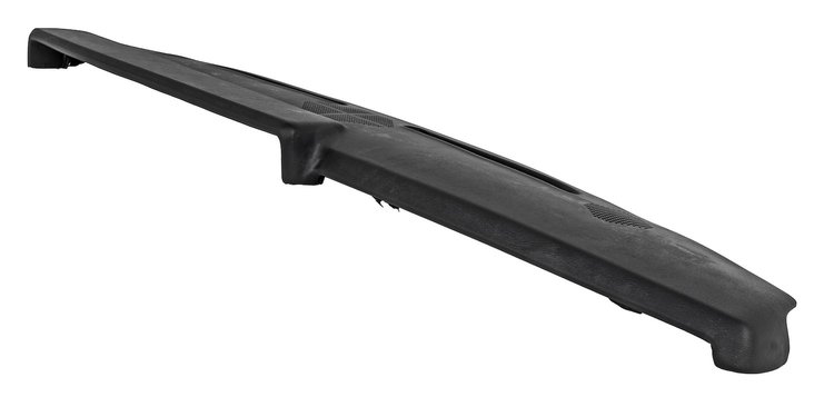 Dash Pad for 1979-1986 Ford Mustang, Mercury Capri, Reproduction [Vinyl-Wrapped, Black]